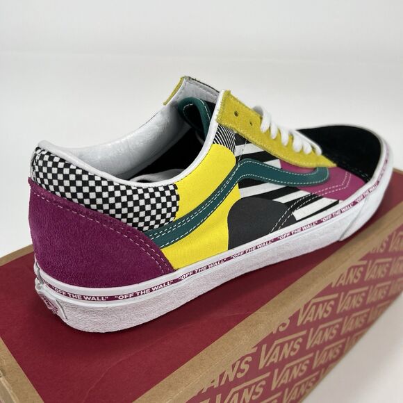 Vans Old Skool Juxtapose Shoes Mens 9 Womens 10.5 Open Box Never Worn Skater - Picture 4 of 13